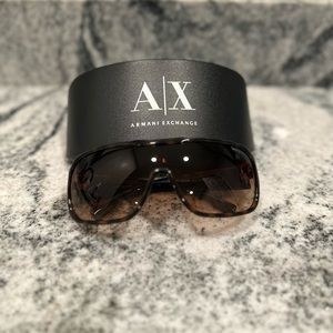 New in Box Armani Exchange Sunglasses tortoise frame